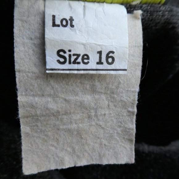 Vintage Stuart Alan USA Cardigan Diamond Plaid Argyle Red Gray Preppy XL - Picture 8 of 10